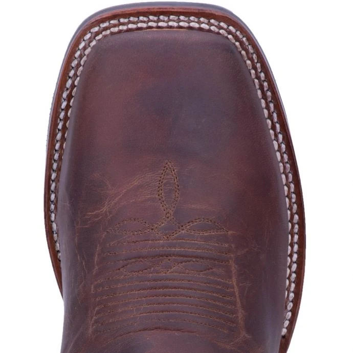 'Dan Post' Men's 11" Winslow Square Toe - Dark Brown 5 'Dan Post' Men's 11" Winslow Square Toe - Dark Brown - Image 3