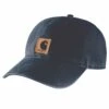 'Carhartt' Men's Adjustable Canvas Cap - Navy -Outdoor Clothing Store 100289 412 S19 1024x1024@2x