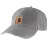 'Carhartt' Men's Adjustable Canvas Cap - Asphalt -Outdoor Clothing Store 100289 APH MS20 1024x1024@2x