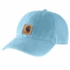 'Carhartt' Men's Adjustable Canvas Cap - Powder Blue -Outdoor Clothing Store 100289 H51 MS22 1024x1024@2x