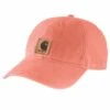 'Carhartt' Men's Adjustable Canvas Cap - Hibiscus 2 'Carhartt' Men's Adjustable Canvas Cap - Hibiscus -Outdoor Clothing Store 100289 P18 MS22 1024x1024@2x