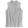 'Carhartt' Men's Relaxed Fit Heavyweight Sleeveless Pocket Tee - Heather Grey 1 'Carhartt' Men's Relaxed Fit Heavyweight Sleeveless Pocket Tee - Heather Grey -Outdoor Clothing Store 100374 034 S19 1024x1024@2x