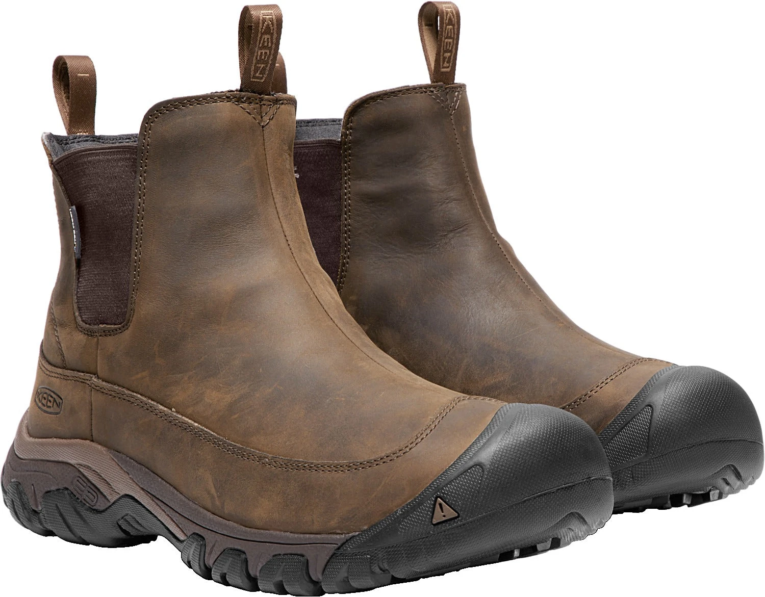 'Keen Outdoor' Men's Anchorage III 200GR WP Boot - Dark Earth / Brown 5 'Keen Outdoor' Men's Anchorage III 200GR WP Boot - Dark Earth / Brown - Image 3