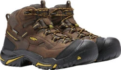 'Keen Utility' Men's Braddock Mid EH WP Soft Toe - Cascade Brown / Yellow / Black 10 'Keen Utility' Men's Braddock Mid EH WP Soft Toe - Cascade Brown / Yellow / Black -Outdoor Clothing Store 1020162 PLA large 1024x1024@2x