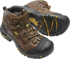 'Keen Utility' Men's Braddock Mid EH WP Soft Toe - Cascade Brown / Yellow / Black 12 'Keen Utility' Men's Braddock Mid EH WP Soft Toe - Cascade Brown / Yellow / Black -Outdoor Clothing Store 1020162 PPS large 1024x1024@2x