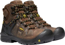 'Keen Utility' Men's 6" Dover WP EH Comp Toe - Dark Earth / Black -Outdoor Clothing Store 1021467 PLA large 1024x1024@2x