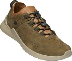 'Keen Outdoor' Men's Highland Oxford Sneaker - Dark Olive / Plaza Taupe -Outdoor Clothing Store 1022662 3Q large 1024x1024@2x