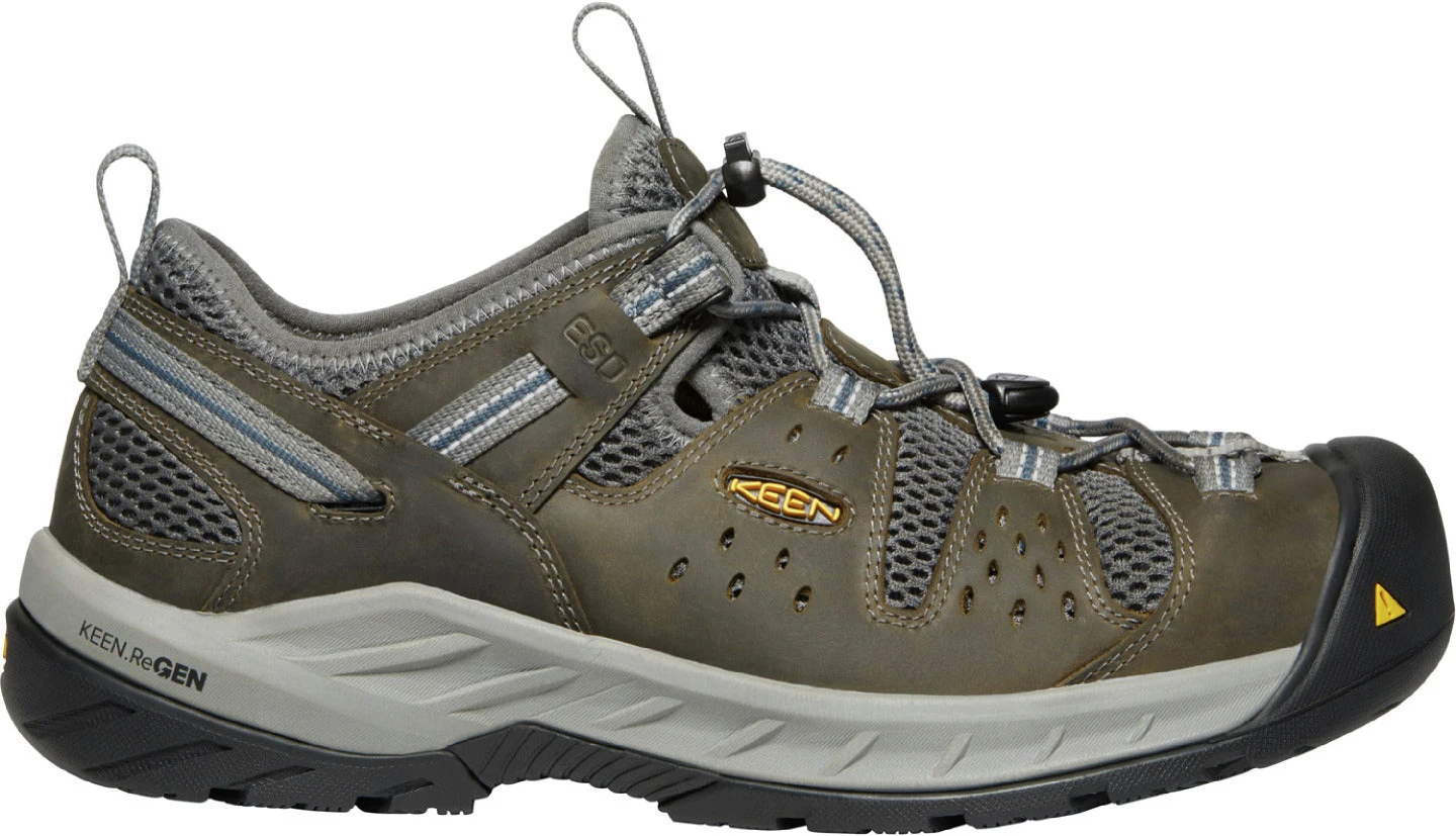 'Keen Utility' Men's Atlanta Cool EH ESD Steel Toe - Gargoyle / Midnight Navy 3 'Keen Utility' Men's Atlanta Cool EH ESD Steel Toe - Gargoyle / Midnight Navy