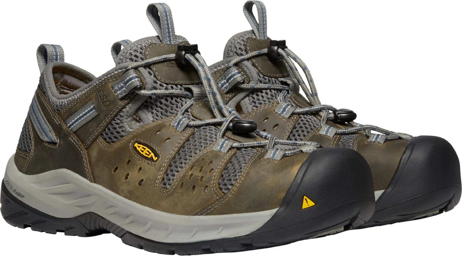 'Keen Utility' Men's Atlanta Cool EH ESD Steel Toe - Gargoyle / Midnight Navy 8 'Keen Utility' Men's Atlanta Cool EH ESD Steel Toe - Gargoyle / Midnight Navy - Image 6