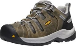 'Keen Utility' Men's Flint II EH Steel Toe - Gargoyle / Paloma -Outdoor Clothing Store 1023267 F3Q large 1024x1024@2x