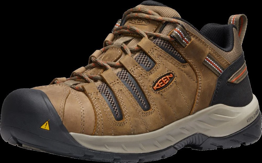 'Keen Utility' Men's Flint II EH Steel Toe - Shitake / Rust 7 'Keen Utility' Men's Flint II EH Steel Toe - Shitake / Rust - Image 5
