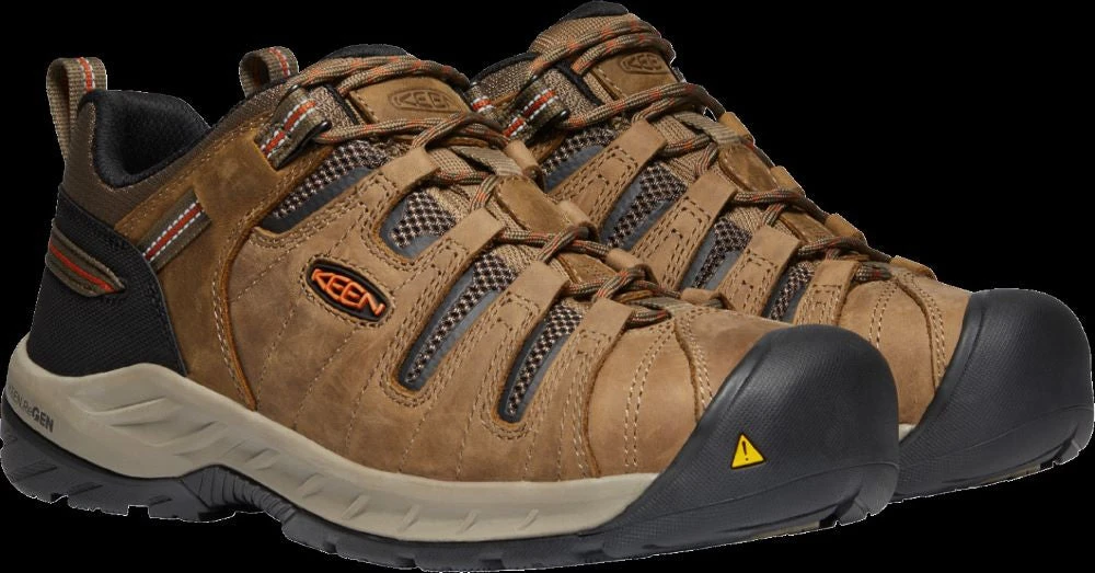 'Keen Utility' Men's Flint II EH Steel Toe - Shitake / Rust 9 'Keen Utility' Men's Flint II EH Steel Toe - Shitake / Rust - Image 7