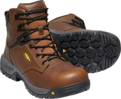 'Keen Utility' Men's 6" Chicago ESD Carbon Toe - Tobacco / Black -Outdoor Clothing Store 1024190 PPS large 1024x1024@2x