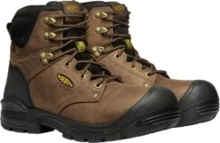 'Keen Utility' Men's 6" Independence EH WP Soft Toe - Dark Earth / Black -Outdoor Clothing Store 1026489 PLA large 1024x1024@2x