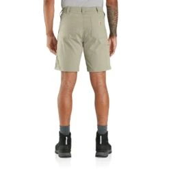 'Carhartt' Men's 9" Force Lightweight Ripstop Work Short - Greige -Outdoor Clothing Store 104198 E00 AVB MS23 b 1024x1024@2x
