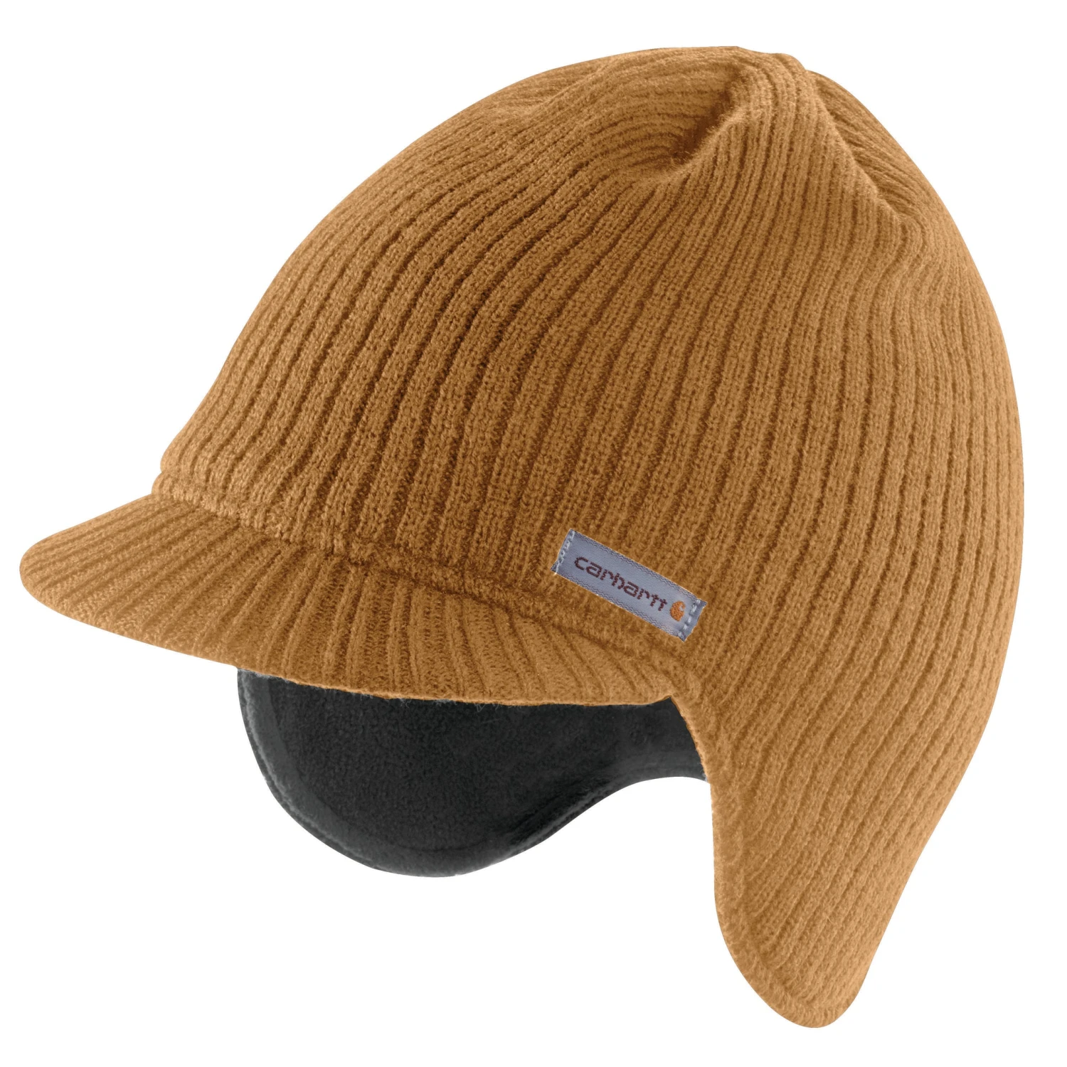 'Carhartt' Men's Knit Visor Hat - Carhartt Brown 3 'Carhartt' Men's Knit Visor Hat - Carhartt Brown