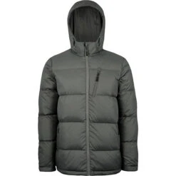 'Boulder Gear' Men's Northland WP Down Jacket - Charcoal
