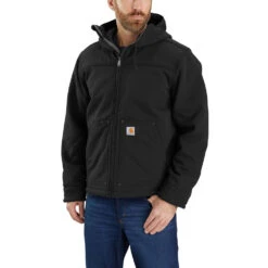 'Carhartt' Men's Super Dux™ Relaxed Fit Insulated Traditional Coat-Level 4 Extreme Warmth Rating - Black 6 'Carhartt' Men's Super Dux™ Relaxed Fit Insulated Traditional Coat-Level 4 Extreme Warmth Rating - Black -Outdoor Clothing Store 105001 N04 MF21 b ed43ee38 8738 459f 8df2 dbd007f05b4d 1024x1024@2x
