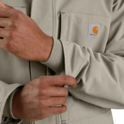 'Carhartt' Men's Super Dux™ Relaxed Fit Insulated Traditional Coat-Level 4 Extreme Warmth Rating - Greige -Outdoor Clothing Store 105002 E00 MF21 INSET FI01 b V3 1024x1024@2x