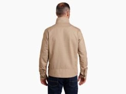 'Kuhl' Men's BURR™ Jacket - Khaki -Outdoor Clothing Store 1052 burr jacket sand dune back 1024x1024@2x