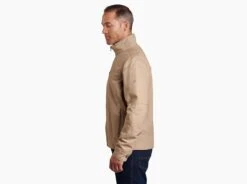 'Kuhl' Men's BURR™ Jacket - Khaki -Outdoor Clothing Store 1052 burr jacket sand dune side 1024x1024@2x