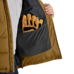 'Carhartt' Men's Montana Loose Fit Insulated Jacket-Level 4 Extreme Warmth Rating - Oak Brown -Outdoor Clothing Store 105474 B33 FI01 MF22 b 1024x1024@2x