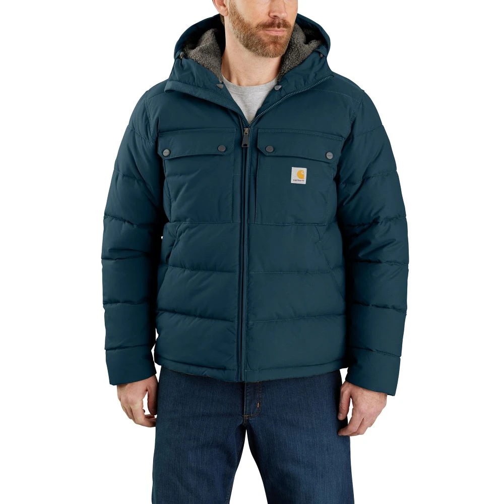 'Carhartt' Men's Montana Loose Fit Insulated Jacket-Level 4 Extreme Warmth Rating - Night Blue 3 'Carhartt' Men's Montana Loose Fit Insulated Jacket-Level 4 Extreme Warmth Rating - Night Blue