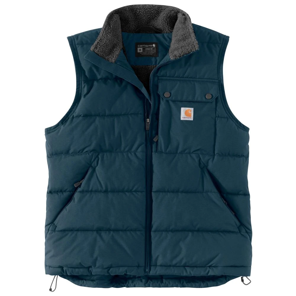 'Carhartt' Men's Montana Loose Fit Insulated Vest - Night Blue 4 'Carhartt' Men's Montana Loose Fit Insulated Vest - Night Blue - Image 2