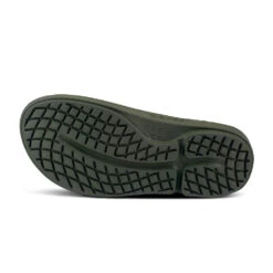 'OOFOS' Unisex OOahh Slide Sandal - Forest Green -Outdoor Clothing Store 1100FORGREEN shot7 1024x1024@2x