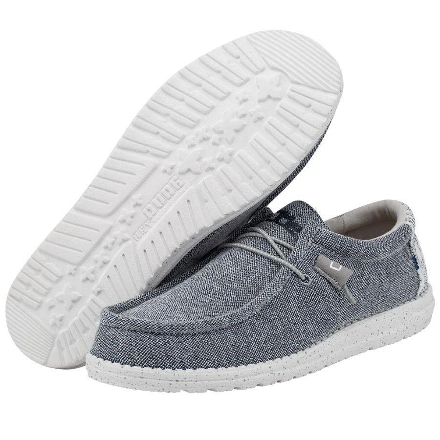 'Hey Dude' Men's Wally Stretch - Cobalt 5 'Hey Dude' Men's Wally Stretch - Cobalt - Image 3