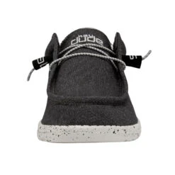 'Hey Dude' Men's Wally Stretch - Opal Black -Outdoor Clothing Store 110384724 WALLY STRETCH OPAL BLACK LEFT 4 1024x1024@2x