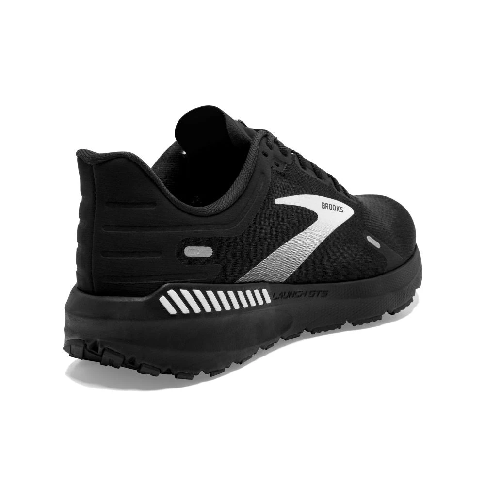 'Brooks' Men's Launch GTS 9 - Black / White 7 'Brooks' Men's Launch GTS 9 - Black / White - Image 5