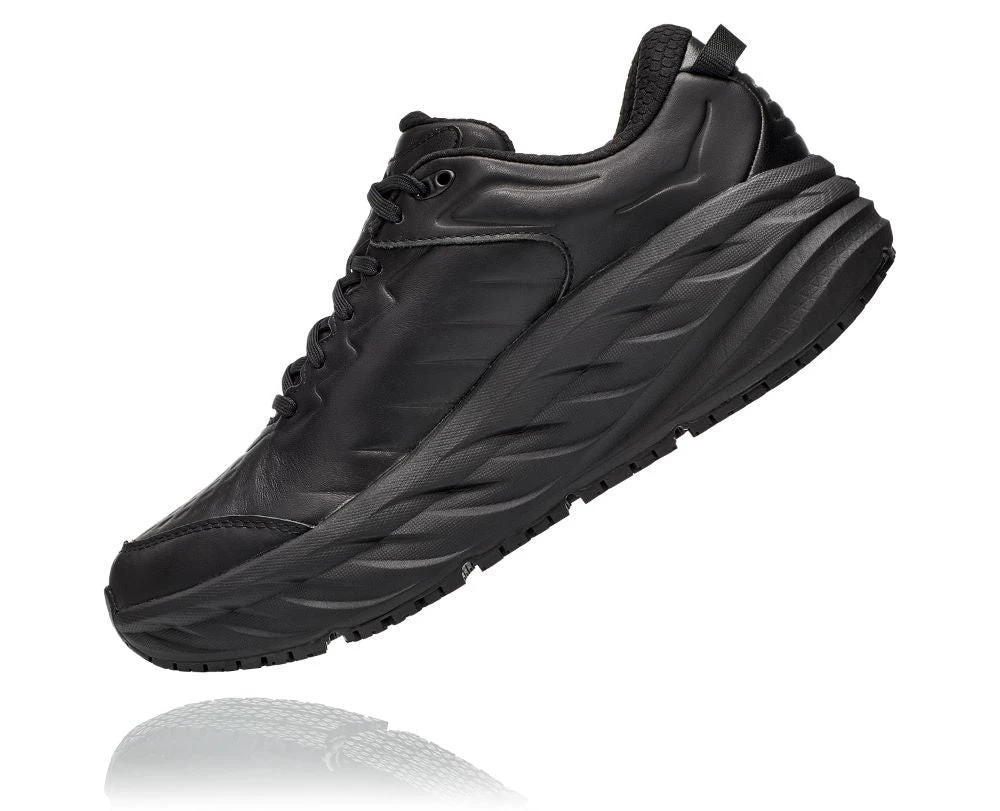 'HOKA' Men's Bondi SR - Black / Black (Wide) 7 'HOKA' Men's Bondi SR - Black / Black (Wide) - Image 5