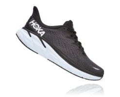 'HOKA' Men's Clifton 8 - Black / White 10 'HOKA' Men's Clifton 8 - Black / White -Outdoor Clothing Store 1119393 BWHT 2 1024x1024@2x