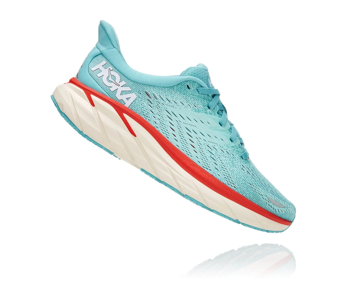 'Hoka' Women's Clifton 8 - Aquarelle / Eggshell Blue 8 'Hoka' Women's Clifton 8 - Aquarelle / Eggshell Blue - Image 6