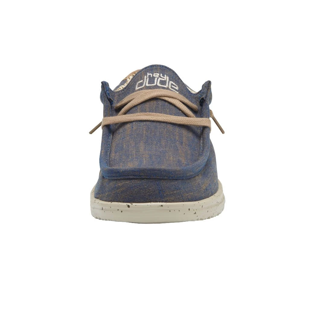 'Hey Dude' Men's Wally Free - Natural Blue 5 'Hey Dude' Men's Wally Free - Natural Blue - Image 3