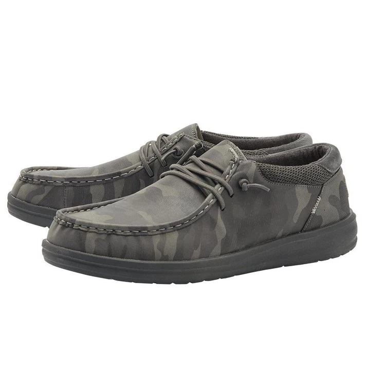 'Hey Dude' Men's Paul Recycled Leather - Arctic Camo 7 'Hey Dude' Men's Paul Recycled Leather - Arctic Camo - Image 5