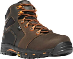 'Danner' Men's 4.5" Vicious Met Guard EH WP Comp Toe - Brown / Orange -Outdoor Clothing Store 13855 1024x1024@2x