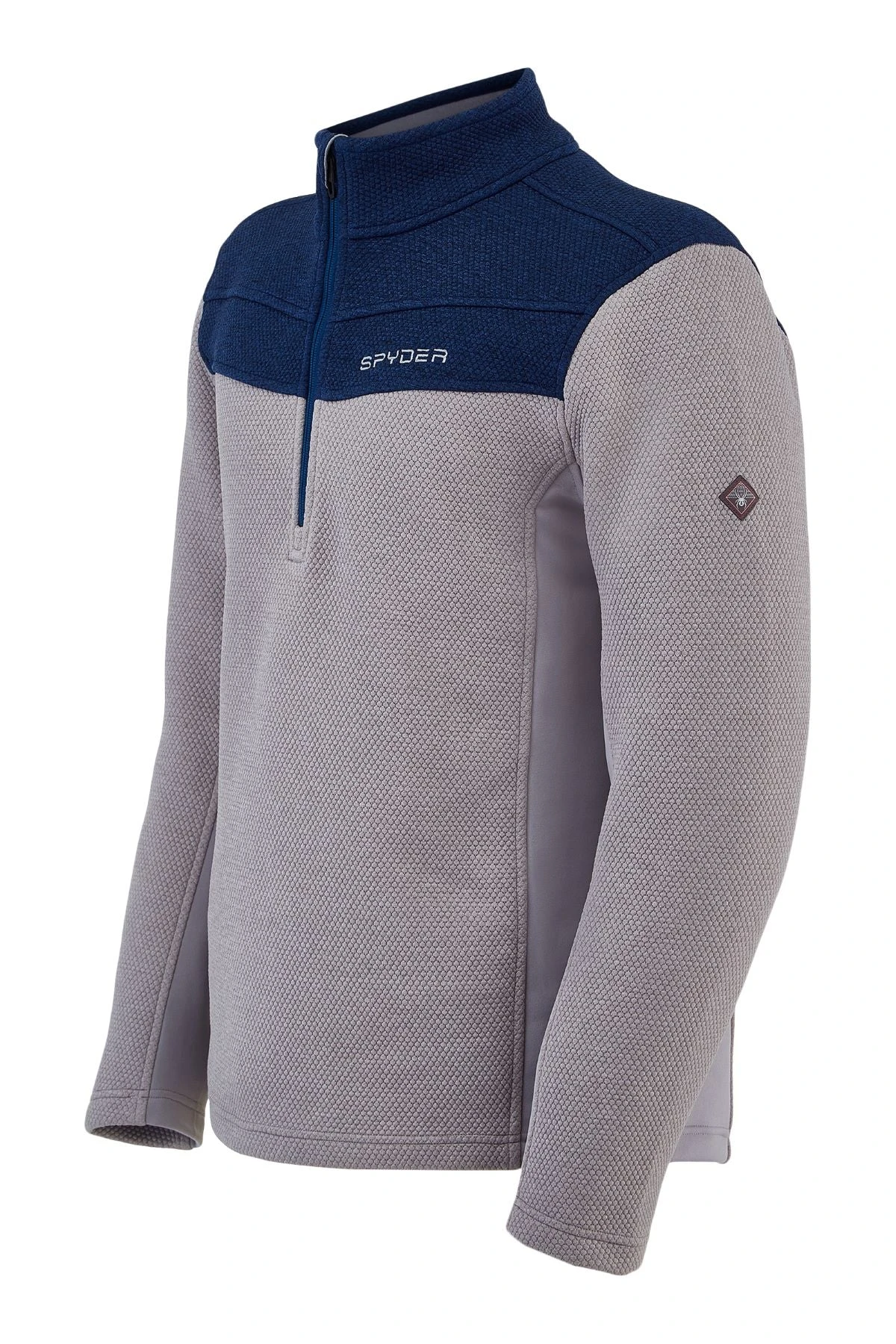 'Spyder' Men's Encore 1/2 Zip Fleece - Alloy Abyss 6 'Spyder' Men's Encore 1/2 Zip Fleece - Alloy Abyss - Image 4