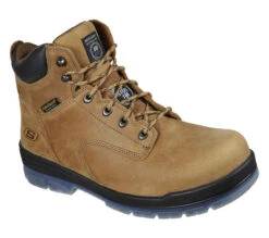 'Skechers' Men's 6" Argum Alkova EH WP Steel Toe - Brown / Tan -Outdoor Clothing Store 200041 BRTN 1024x1024@2x