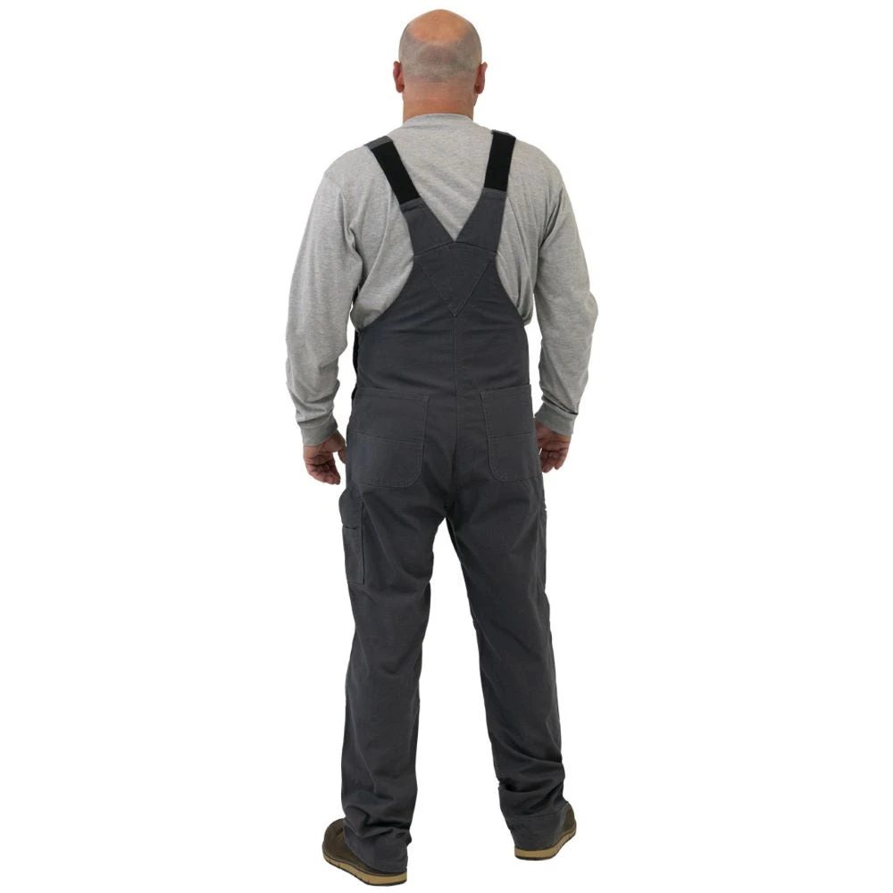 'Key' Men's Flex Duck Bib Overall - Slate 4 'Key' Men's Flex Duck Bib Overall - Slate - Image 2