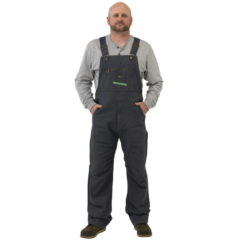 'Key' Men's Flex Duck Bib Overall - Slate 3 'Key' Men's Flex Duck Bib Overall - Slate
