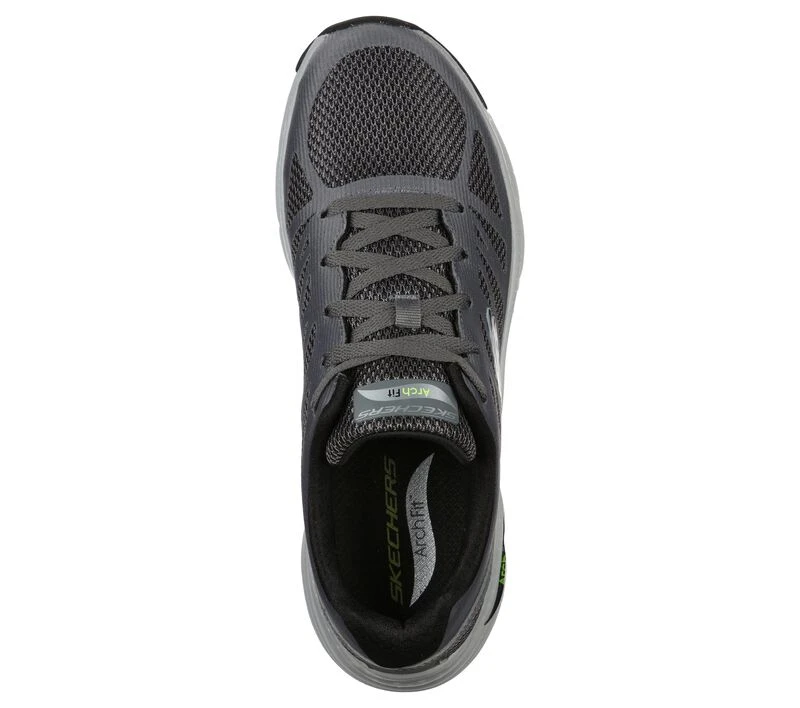 'Skechers' Men's Arch Fit-Charge Back - Charcoal / Black 4 'Skechers' Men's Arch Fit-Charge Back - Charcoal / Black - Image 2