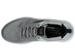 'Skechers' Men's D'Lux Walker-Pensive - Gray / Black (Extra Wide) -Outdoor Clothing Store 23441 alt3 5 1024x1024@2x