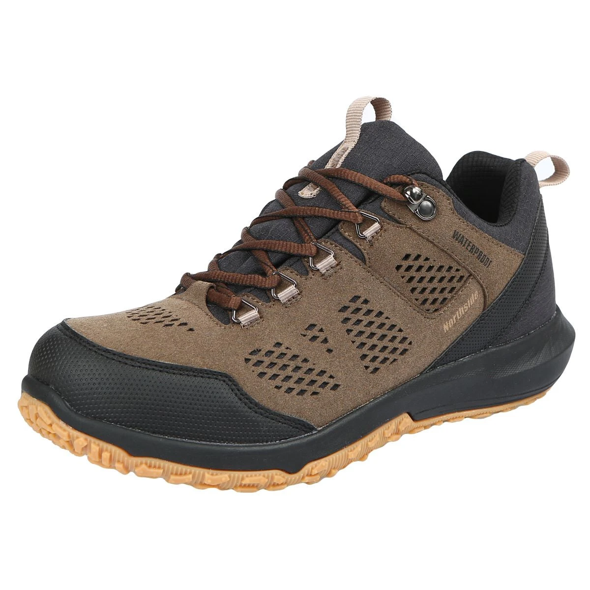 'Northside' Men's Benton WP Hiker - Brown / Black 3 'Northside' Men's Benton WP Hiker - Brown / Black