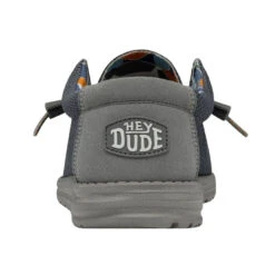 'Hey Dude' Men's Wally Sox Triple Needle - Blue Shadow 12 'Hey Dude' Men's Wally Sox Triple Needle - Blue Shadow -Outdoor Clothing Store 40020 3US WALLYSOXTRIPLENEEDLE BLUESHADOW LEFTBACK 1024x1024@2x