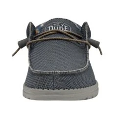 'Hey Dude' Men's Wally Sox Triple Needle - Blue Shadow 11 'Hey Dude' Men's Wally Sox Triple Needle - Blue Shadow -Outdoor Clothing Store 40020 3US WALLYSOXTRIPLENEEDLE BLUESHADOW LEFTFRONT 1024x1024@2x