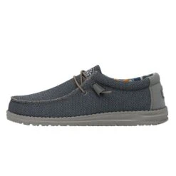 'Hey Dude' Men's Wally Sox Triple Needle - Blue Shadow 13 'Hey Dude' Men's Wally Sox Triple Needle - Blue Shadow -Outdoor Clothing Store 40020 3US WALLYSOXTRIPLENEEDLE BLUESHADOW LEFTSIDE 1024x1024@2x