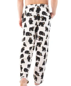 'Lazy One' Men's Papa Bear PJ Pants - White -Outdoor Clothing Store 5572592616de302aa26915aadb941a13 1024x1024@2x