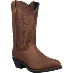 'Laredo' Men's 12" Saw Mill Western Round Toe - Brown -Outdoor Clothing Store 68494 1 1024x1024@2x
